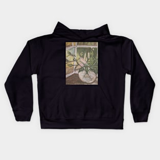 Lillies In The Window Kids Hoodie